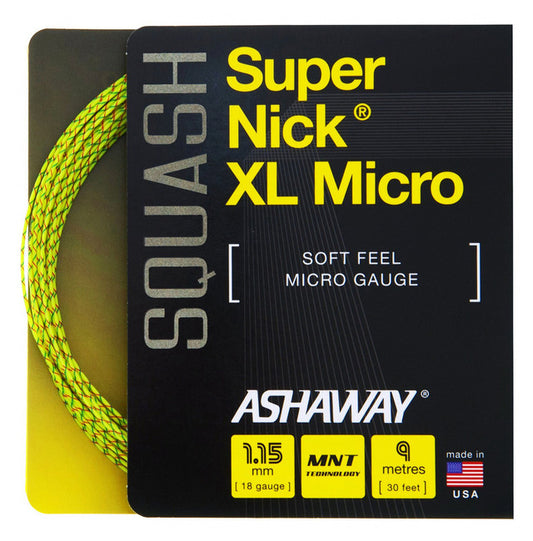 Ashaway SuperNick XL Micro Squash String